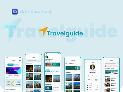 Travelguide UI/UX CaseStudy