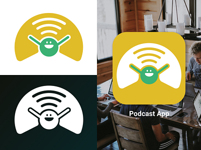 UI Challenge 005 - App Icon appicons dailyui figma icon logo podcast ui web