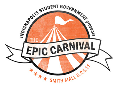 Epic carnival logo carnival logo tent