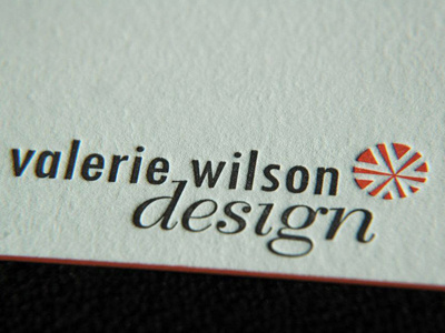 Letterpressed business card business card identity letterpress letterpressed logo personal