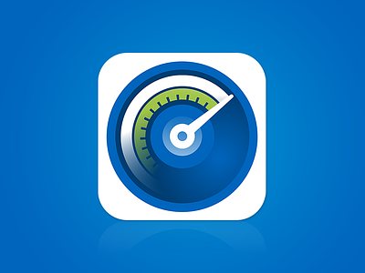 Data Meter app dial icon meter
