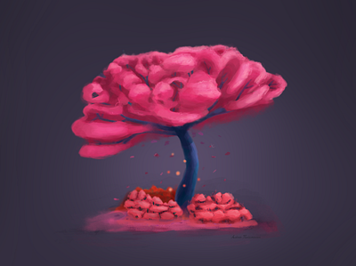 Pink pine 💗 cg pink tree