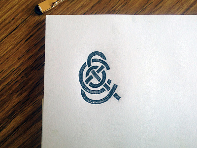 &co. ampersand and andco blackwing co company drawing logo logotype pencil sketch