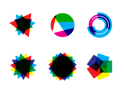 Over cmyk color illustrator multiply overlap overlay shape shapes