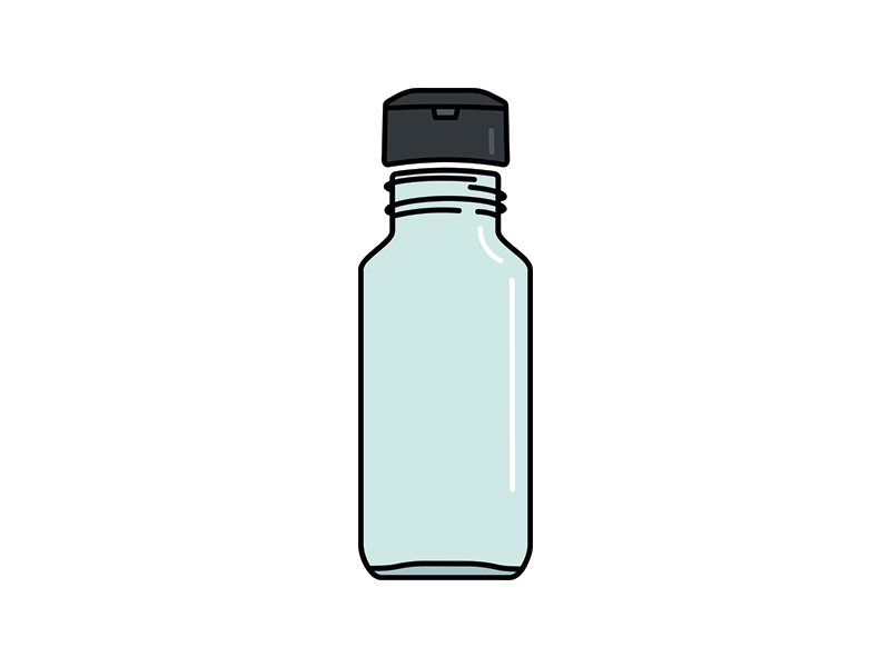 Bottle by Daniel Cox on Dribbble