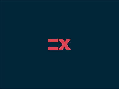 Personal Branding brand branding ex exp logo mark modern simple web xp