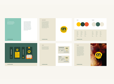 Cozynooks - Brand Guidelines brand brand identity brand strategy colors design system guideline guidelines logo typography