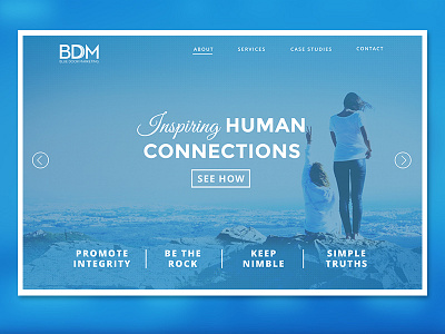 BDM Landing Page