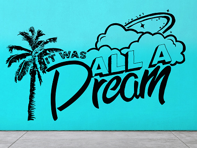 It Was All A Dream Illustration