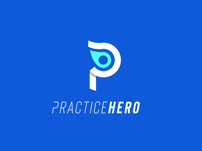 Rejected App Logo practice vector finder map icon sports hero logo