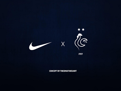 Concept Logo EQUIPE DE FRANCE DE FOOTBALL branding concept concept logo design edf equipe de france football football club france logo mbappe nike rebranding