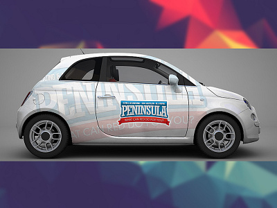 Peninsula Logo background car download glass identity logo logotype mock up rims ui vector wallpaper