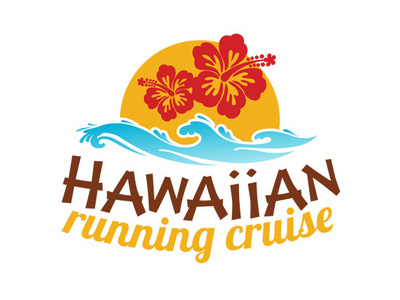 Hawaiian Running Cruise 2 branding colorful download flower hawaiian identity logo logotype tropic tropical ui