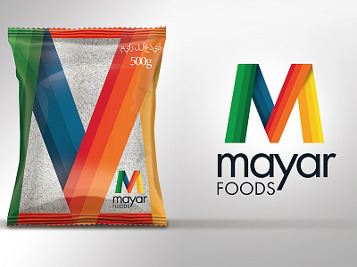 Mayar Foods colorful design food graphic design logo rice webdesign