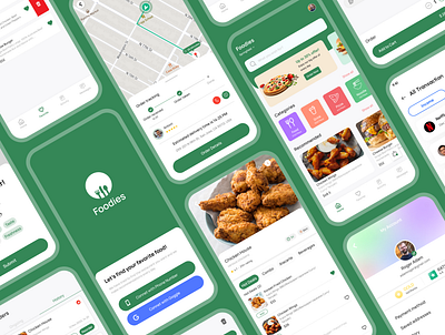 Mobile App: iOS Android App UI design food app food delivery mobile app mobile developer ui user interface