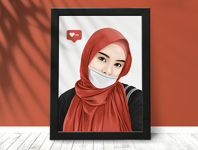 Ayana Jihye Moon Vector Potrait affinity designer design girl graphic design illustration illustrator photoshop potrait vector vector portrait