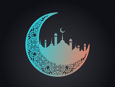 Idul Fitri/Eid Mubarak Design Vector affinity designer design eid al adha eid mubarak graphic design illustration illustrator mosque typography vector