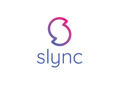 Slync Logo Concepts branding branding and identity color schemes concepts design logo startup typography