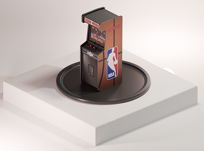 NBA Jam 3d blender design game design graphic design illustration