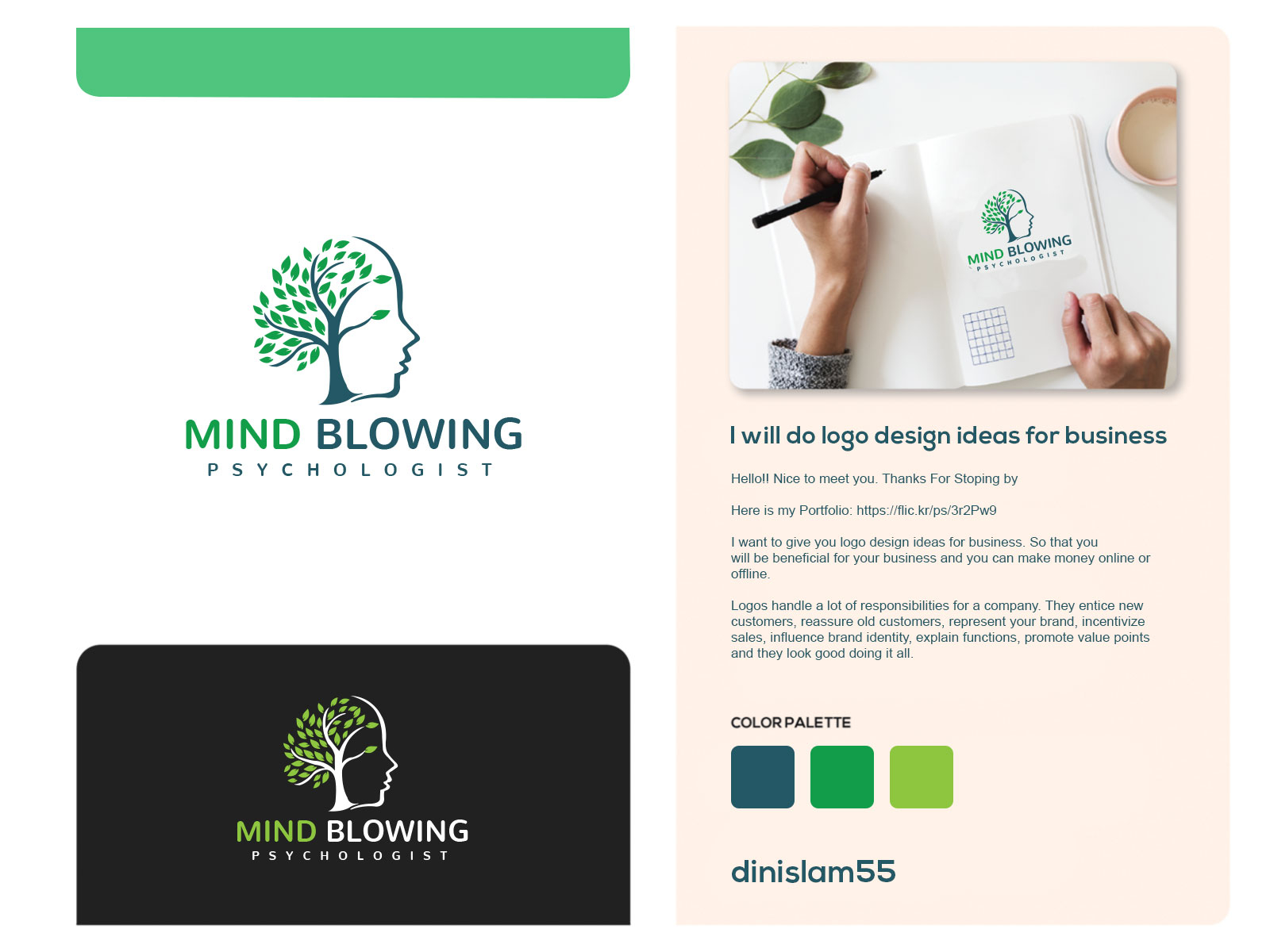 Logo Design Ideas For Business By Md Din Islam On Dribbble