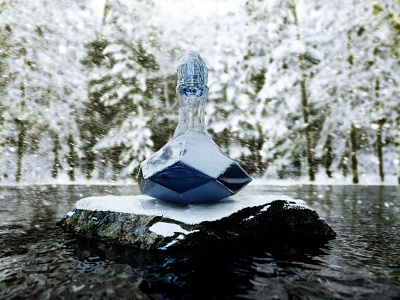 Perfume by Laszlo Ary 3d 3d art advertising cgi illustration perfume product render visualization