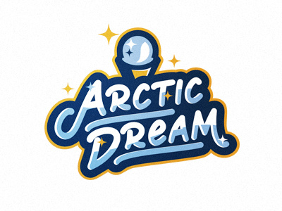 Arctic Dream arctic dream logo snowcone