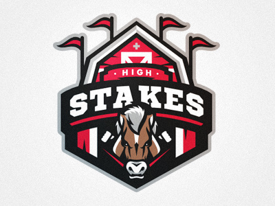 Cutting Room Floor barn high horse logo sports stakes