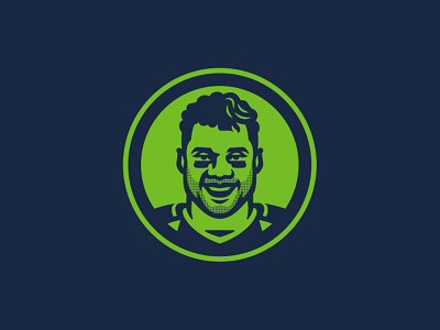 Russell Wilson design football illustration nfl russell wilson sports sports branding