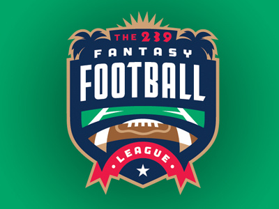 239 Fantasy Football League florida football logo sports