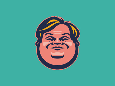 Farley face farley icon illustration logo