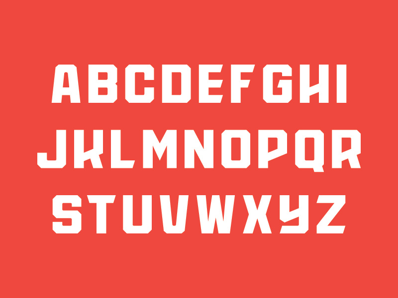 Font custom type typography font letters