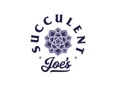 Succulent Joe's badge flower succulent type