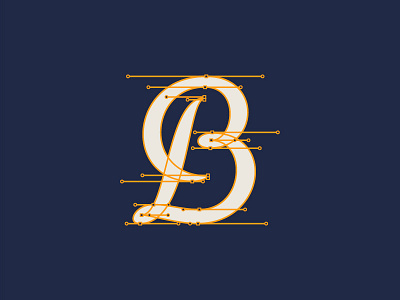 B bezier beziercurves handles lettering script type typography