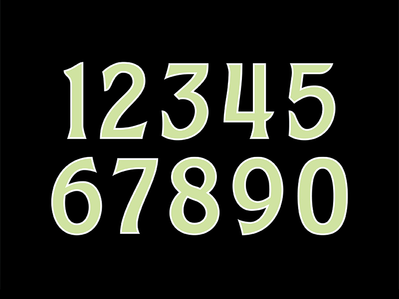 Digits by Zilligen Design Studio on Dribbble