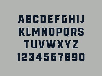 UFL 2.0 Typeface