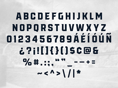 UFL 2.0 Typeface "Redzone"