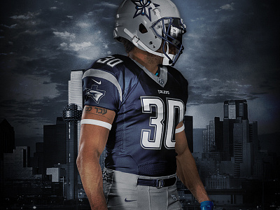 Dallas Talons Uniform dallas design football sports sports branding talons theuflproject typography uniform