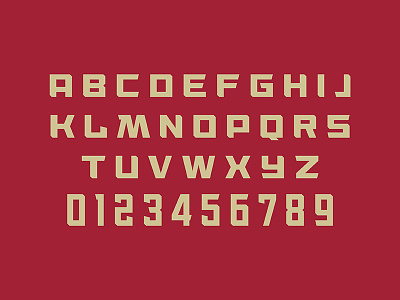 Milwaukee Stags Typeface
