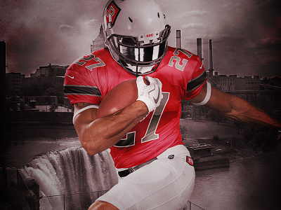 Rochester Pioneers Uniform design football new york pioneers rochester sports sports branding theuflproject typeface uniform