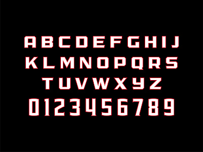 El Paso Deperados Typeface