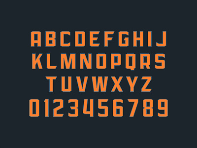 Knoxville Rebels Typeface