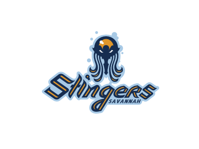 Stingers baseball jellyfish logo sports stingers