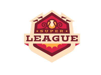 Super-League baseball hierarchy league logo sports super