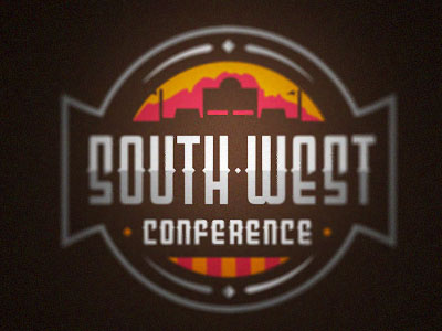 South-west Conference baseball brown conference logo southwest sports