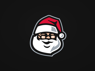 Merry Christmas! christmas illustration logo santa sports branding vector