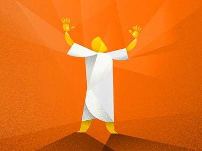 Illustration for Logos Bible Software bible grain illustration illustrator person shapes