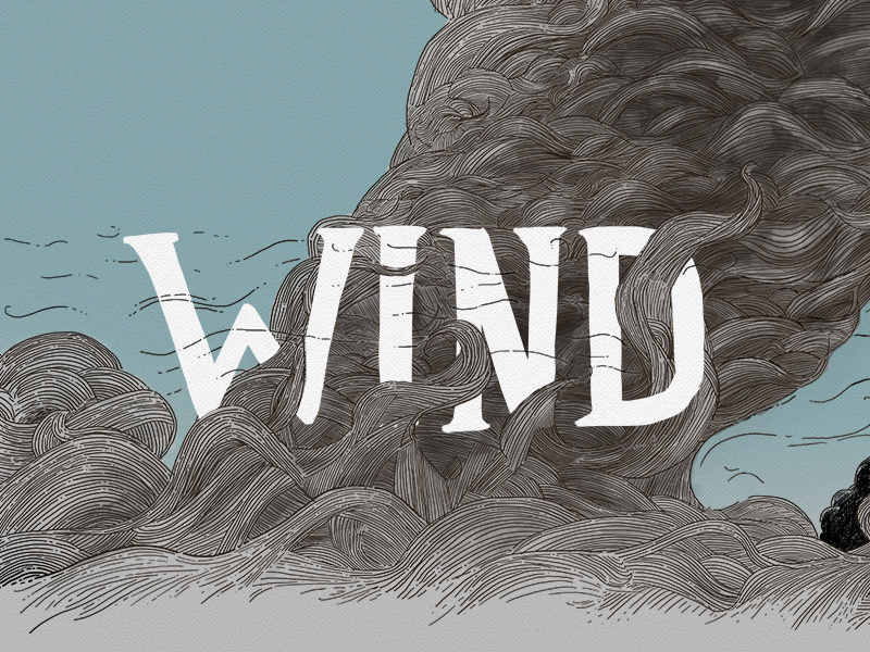 Wind Dribbble by Jon Deviny on Dribbble
