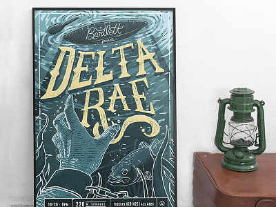 Gig Poster - Delta Rae