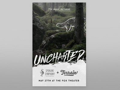 Uncharted Poster illustration poster