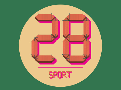 28 SPORT -TYPE illustration sport type vector